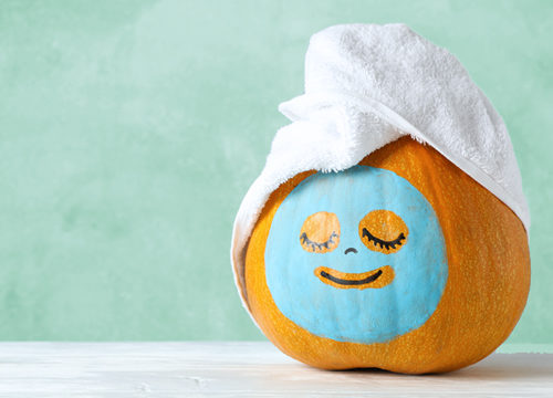 Pumpkin for illuminating skin