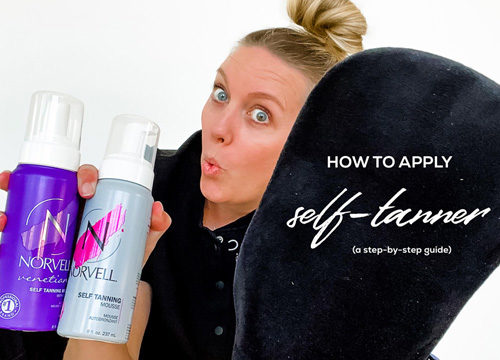 How to apply self-tanner