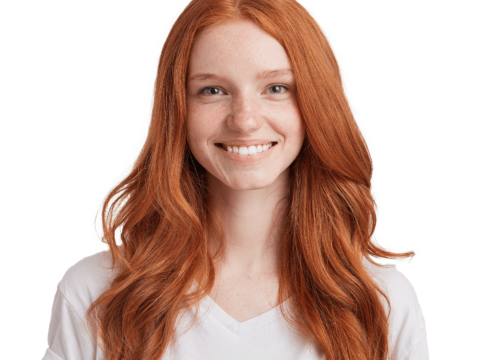 Photo of a red-headed woman