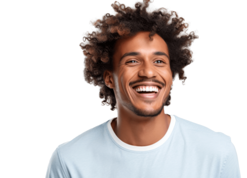 Photo of a smiling man with a full head of hair